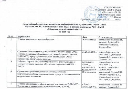 приказ 1